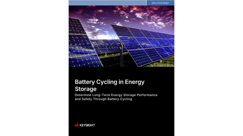 Battery Cycling in Energy Storage